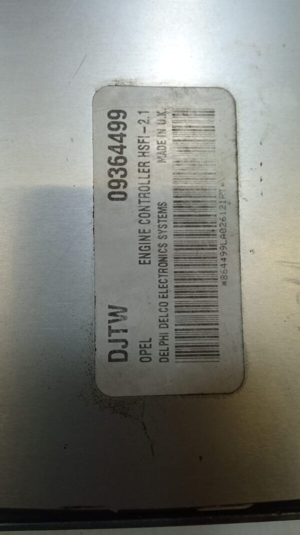 09364499 13111111 KIT CENTRALINA BLOCCHETTO CHIAVE OPEL AGILA 1 SERIE - immagine 9