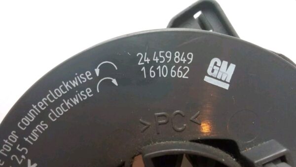 24459849 CONTATTO SPIRALATO SENSORE CENTRALE STERZO OPEL CORSA C 2000 AL 2006 - immagine 4