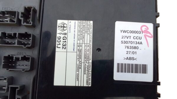 53070134A 763580 SCATOLA FUSIBILI ORIGINALE LAND ROVER FREELANDER 1° SERIE - immagine 4