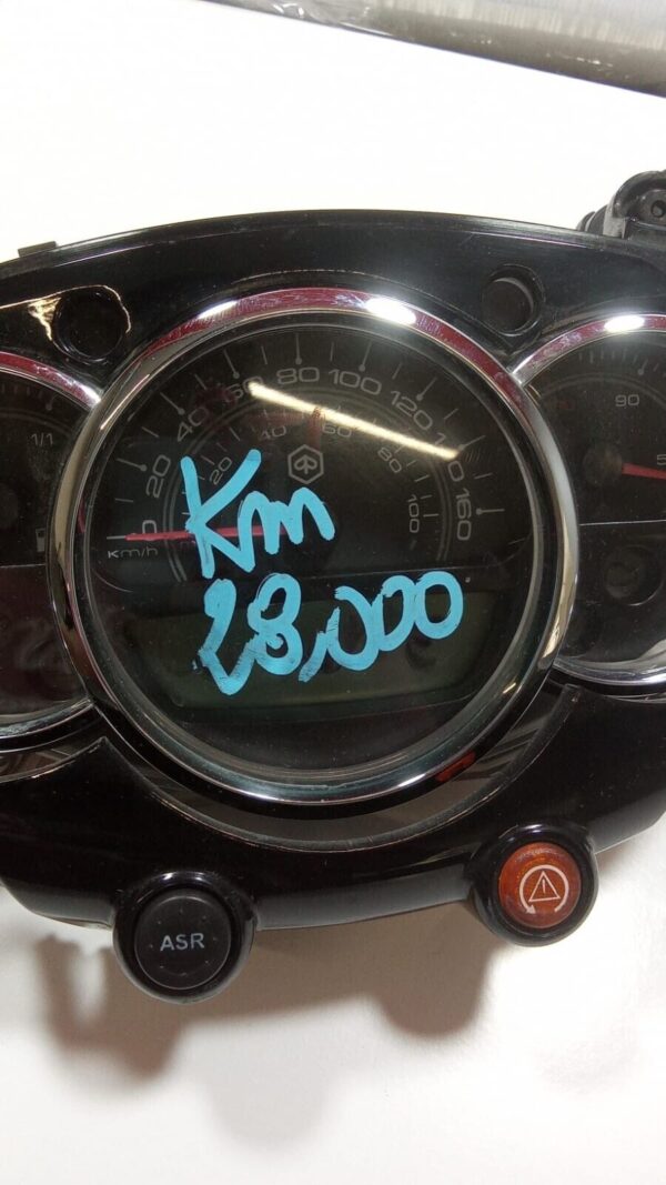 A2C1217790001 STRUMENTAZIONE CONTACHILOMETRI PIAGGIO BEVERLY 350  300 28.000 KM - immagine 9