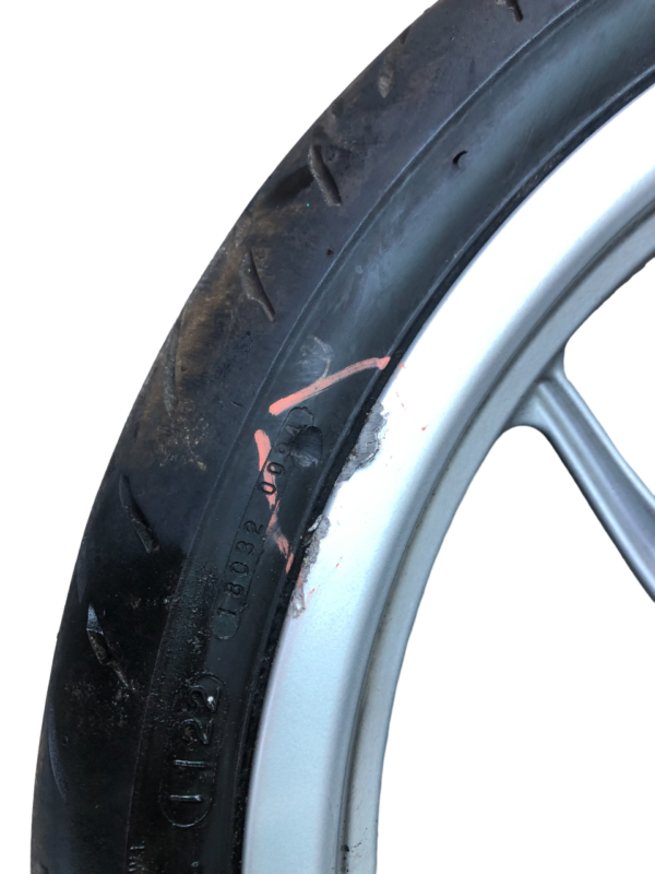 CERCHIO RUOTA ANTERIORE PIAGGIO LIBERTY 50 125 150 ABS 2020 2021 2022 2023 - immagine 4