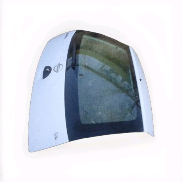 PORTELLONE COFANO BAGAGLIAIO LUNOTTO POSTERIORE OPEL CORSA C 2003 AL 2006 BIANCO - immagine 4
