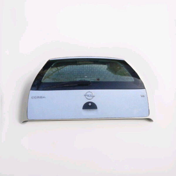 PORTELLONE COFANO BAGAGLIAIO LUNOTTO POSTERIORE OPEL CORSA C 2003 AL 2006 BIANCO