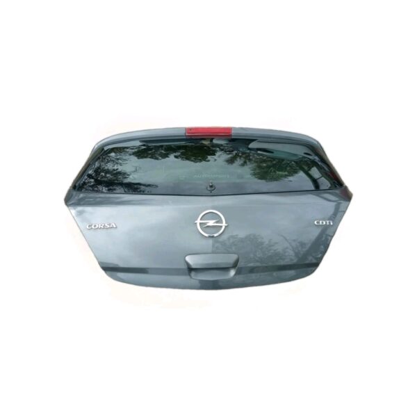 PORTELLONE COFANO BAGAGLIAIO LUNOTTO POSTERIORE OPEL CORSA D 2006 AL 2011 GRIGIO