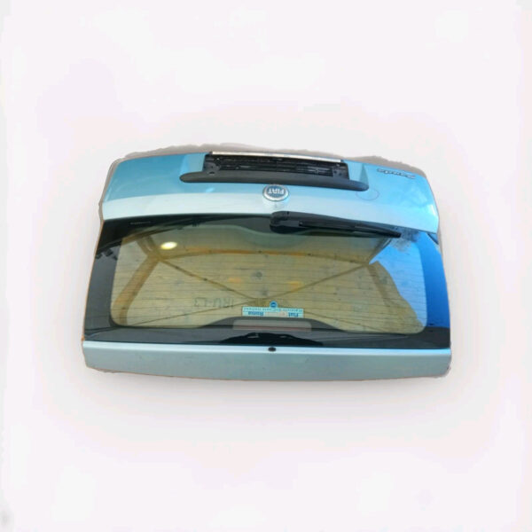 PORTELLONE COFANO BAGAGLIAIO POSTERIORE FIAT PANDA 169  2003 AL 2012 CELESTE - immagine 3