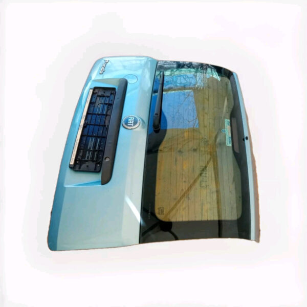 PORTELLONE COFANO BAGAGLIAIO POSTERIORE FIAT PANDA 169  2003 AL 2012 CELESTE - immagine 4