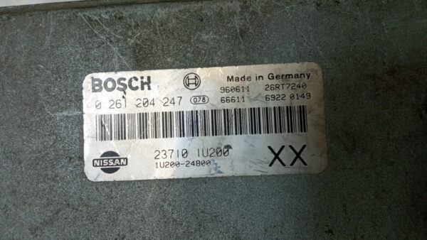 0261204247 CENTRALINA MOTORE ORIGINALE NISSAN MICRA K12 2003 AL 2010 - immagine 5