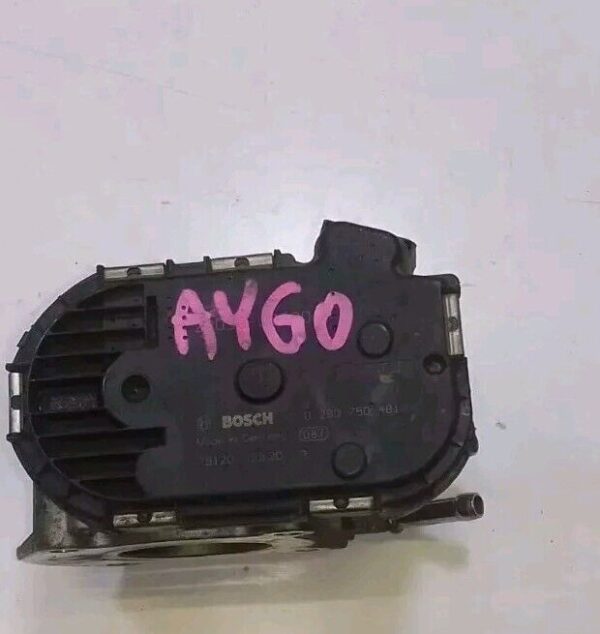 0280750481 CORPO FARFALLATO VALVOLA TOYOTA AYGO CITROEN C1 PEUGEOT 107 BENZINA - immagine 7