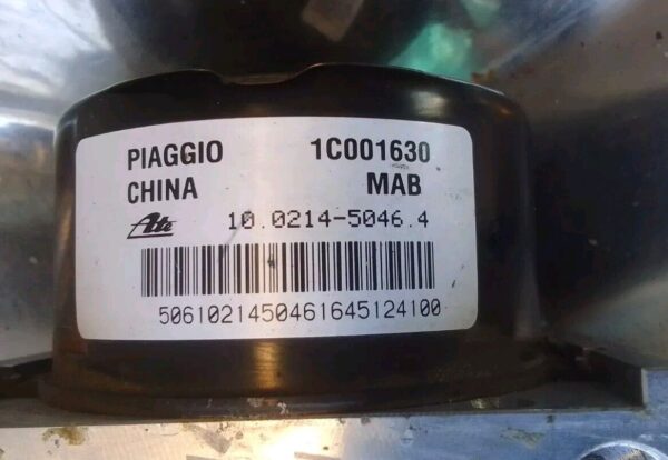 1C001630 CENTRALINA POMPA ABS FRENI  PIAGGIO BEVERLY 350 ST 2011 AL 2020 - immagine 6