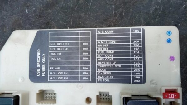 26060BC500  BODY COMPUTER CENTRALINA SAM SCATOLA FUSIBILI NISSAN / RENAULT - immagine 5