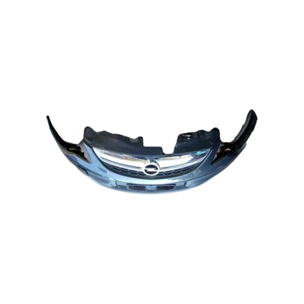 475498858 PARAURTI ANTERIORE ORIGINALE OPEL CORSA D 2008 2006 2011 GRIGIO SCURO - immagine 3