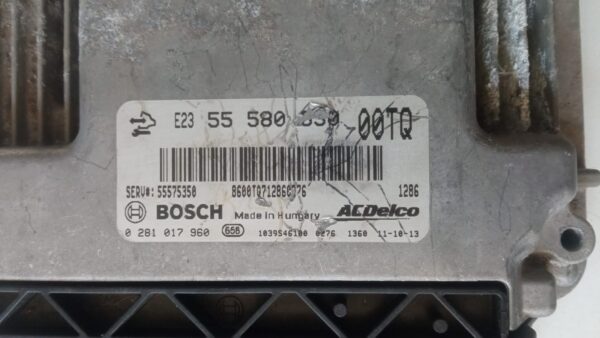 55575350 0281017960 KIT CENTRALINA DEVIOLUCI STRUMENTI KEY OPEL CORSA D DIESEL - immagine 8