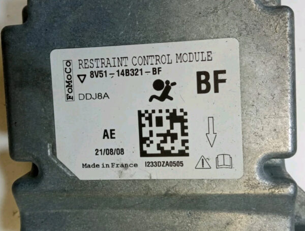 8V51-14B321-BF CENTRALINA CONTROLLO AIRBAG FORD FIESTA  2008 2009 2010 2011 2012 - immagine 4