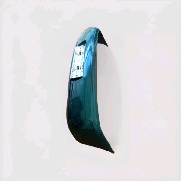 PARAURTI  POSTERIORE FORD FIESTA TECHNO 1997 1998 1999 2000 2001 2002 VERDE - immagine 4