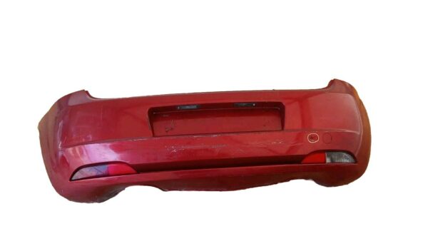 PARAURTI POSTERIORE ORIGINALE COMPLETO FIAT GRANDE PUNTO 2005 AL 2009  ROSSO