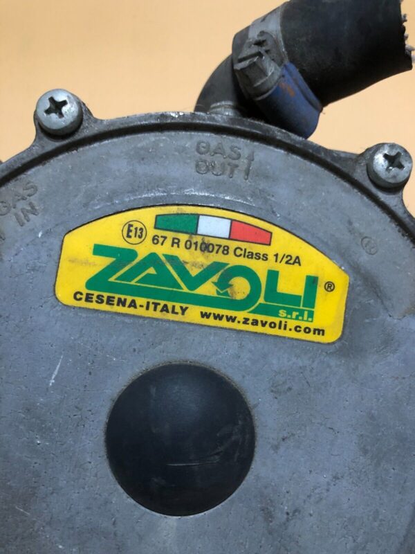 POLMONE RIDUTTORE PRESSIONE GPL GAS ZAVOLI COD: 67R010078 - immagine 3