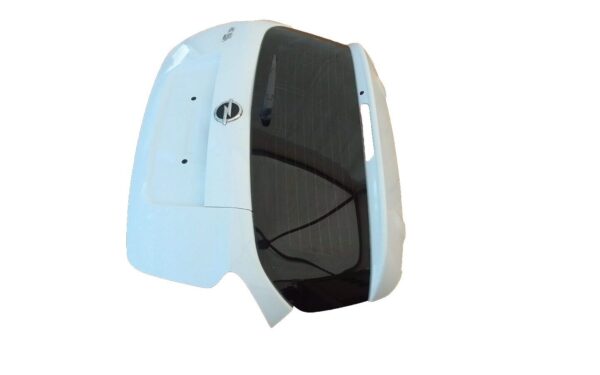 PORTELLONE COFANO BAGAGLIAIO LUNOTTO  POSTERIORE OPEL KARL 2015 AL  2024 BIANCO - immagine 4