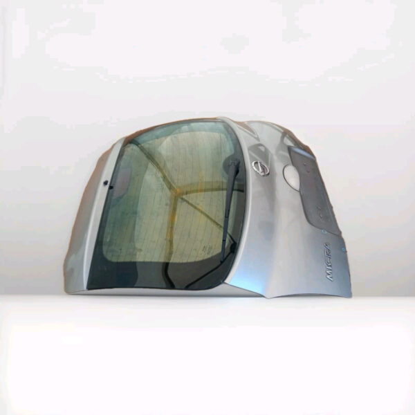 PORTELLONE COFANO BAGAGLIAIO POSTERIORE NISSAN MICRA K12 2006 ARGENTO - immagine 5