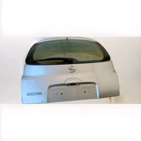 PORTELLONE COFANO BAGAGLIAIO POSTERIORE NISSAN MICRA K12 2006 ARGENTO