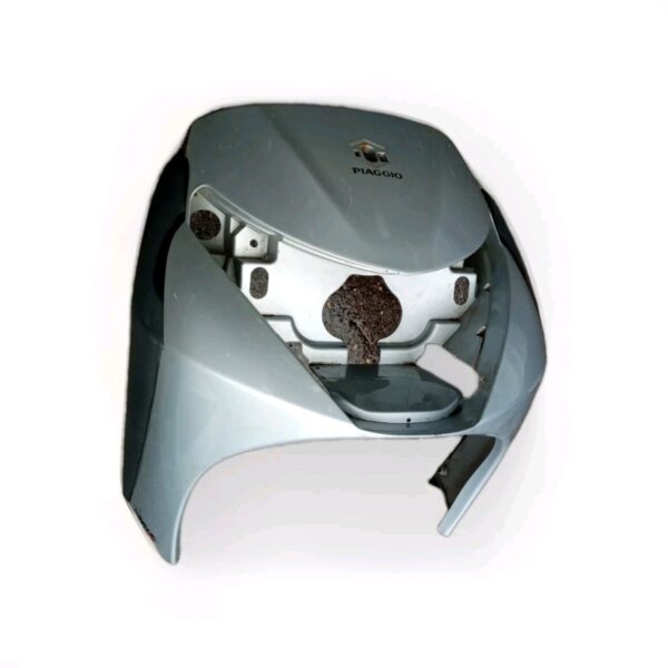 SCUDO CARENA ANTERIORE ORIGINALE PIAGGIO BEVERLY 250 1 SERIE GRIGIO ARGENTO 2006 - immagine 3