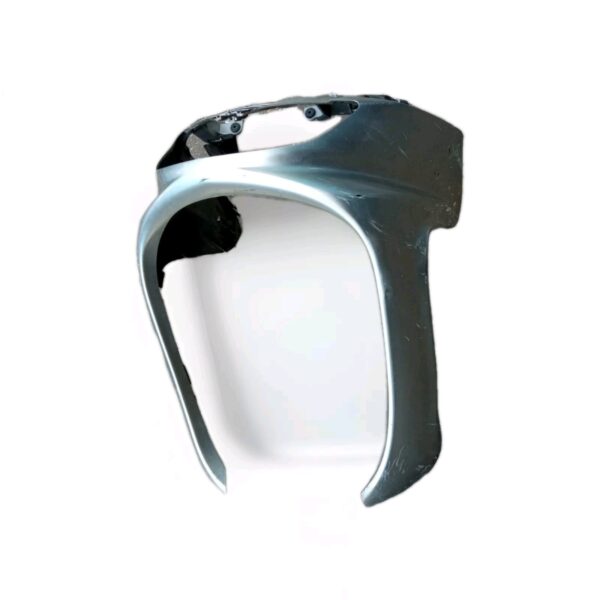 SCUDO CARENA ANTERIORE YAMAHA MAJESTY 400 2004 2005 2006 2007 2008 GRIGIO - immagine 3