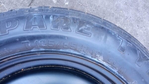 125 / 85 R16 RUOTINO RUOTA DI SCORTA SPARE TYRE FORD - immagine 4