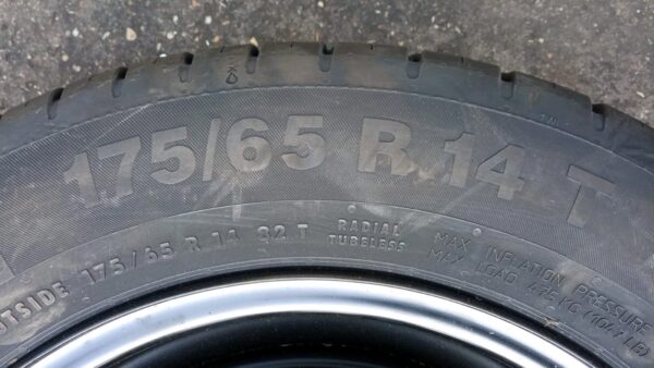 175 / 65 R14 RUOTINO RUOTA DI SCORTA VW VOLKSWAGEN UP / SEAT MII - immagine 6