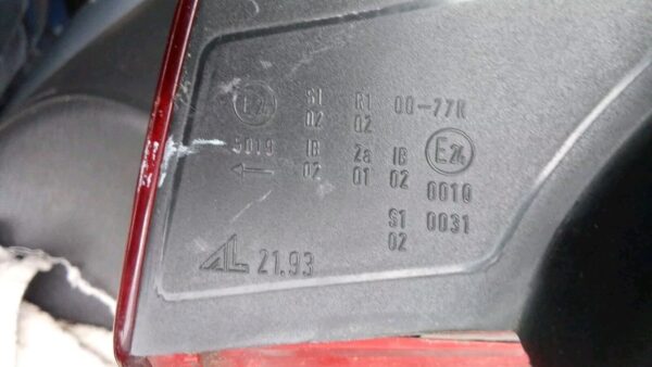8P4945095E FANALE POSTERIORE STOP SINISTRO ESTERNO AUDI A3 8P 2009 2008 AL 2013 - immagine 6