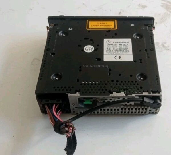 A1708200386 AUTORADIO STEREO RADIO LETTORE CD MERCEDES CLLASSE A W168 / SLK R170 - immagine 4