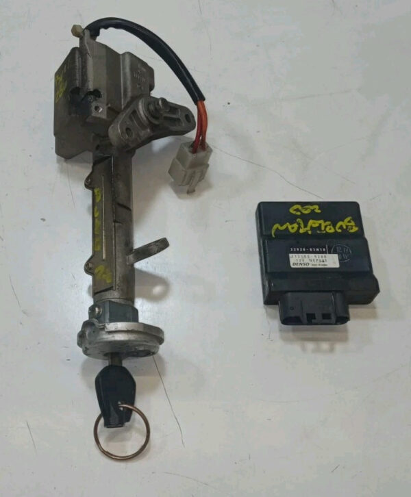32920-03H10 KIT CENTRALINA BLOCCHETTO CHIAVE SUZUKI BURGMAN AN 200 2006 AL 2012 - immagine 3