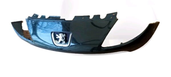MASCHERINA LOGO GRIGLIA  ANTERIORE ORIGINALE PEUGEOT 1007 2005 AL 2010 NERO - immagine 5