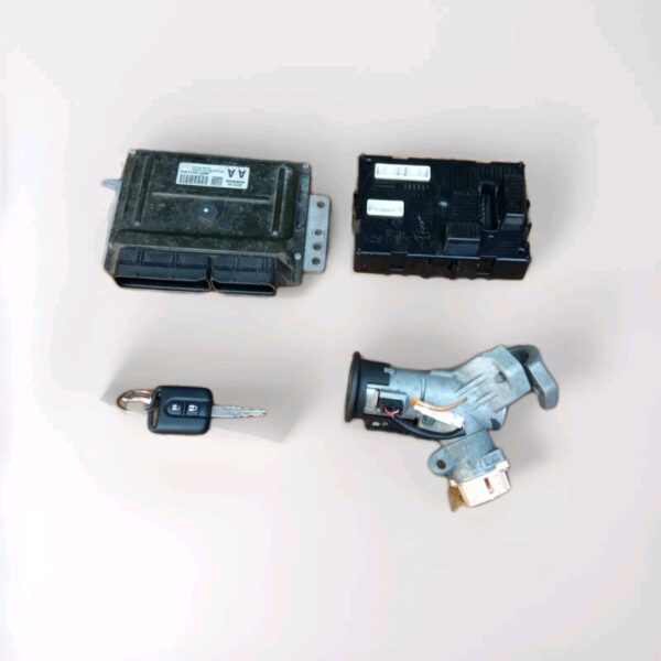 MEC37-300 C1 5916 KIT CENTRALINA BLOCCHETTO CHIAVE NISSAN MICRA K12 BENZINA 2005