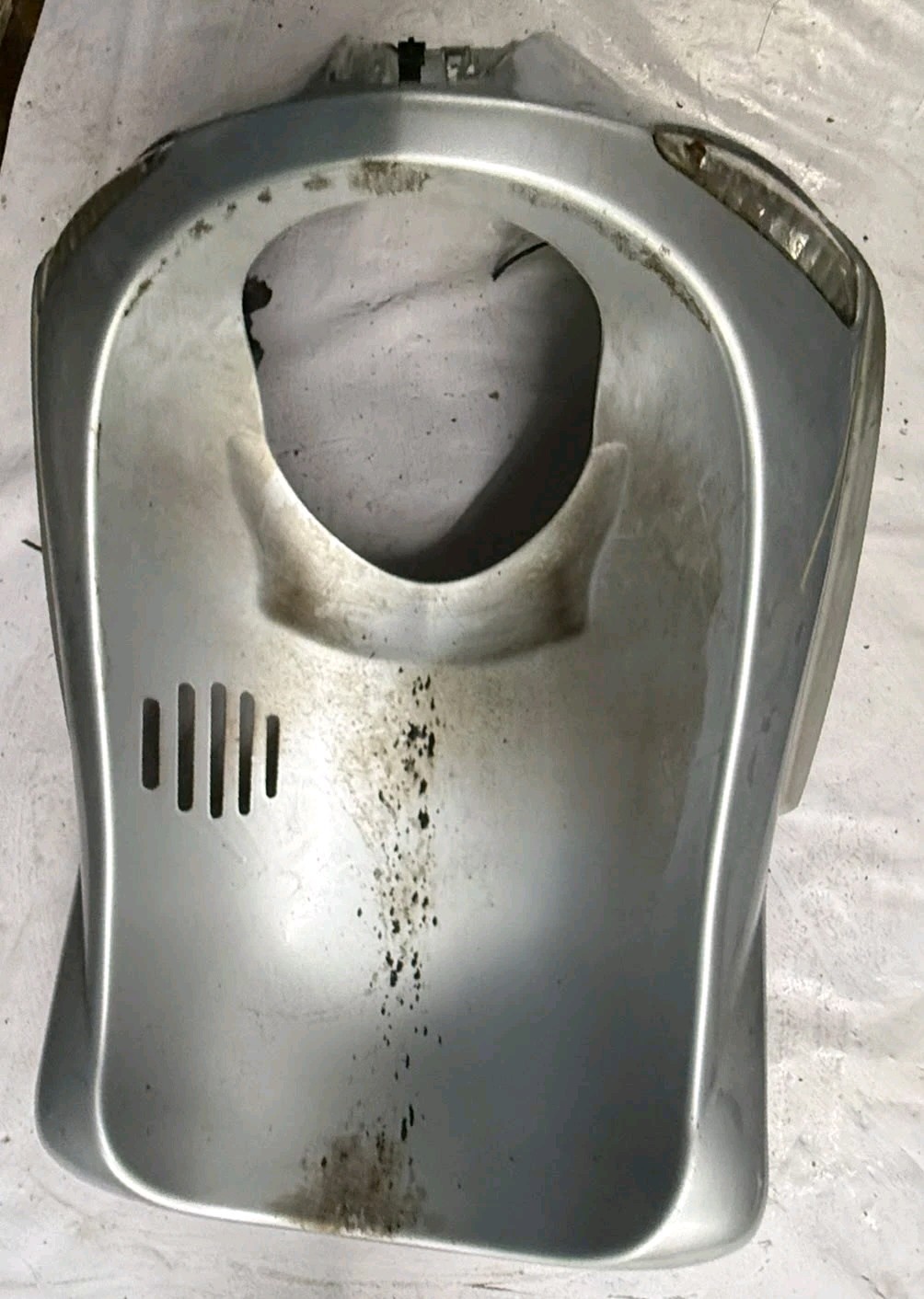 SCUDO FRECCE ANTERIORE PIAGGIO LIBERTY 50 125 150 2009 AL 2015 ARGENTO - immagine 4